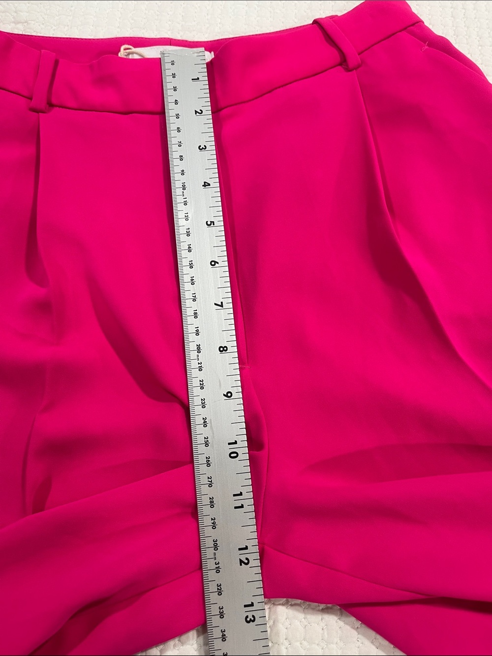 Mango Wide-Leg High-Rise Women's Dart Palazzo Pants 2 - Picture 5 of 8